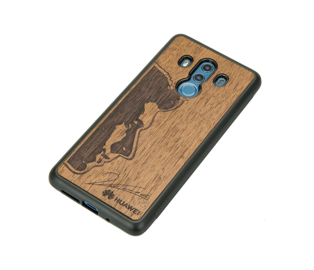 Etui drewniane z wizerunkiem Roberta Leawndowskiego do Huawei MATE 10 Pro - 433288 - zdjęcie 2
